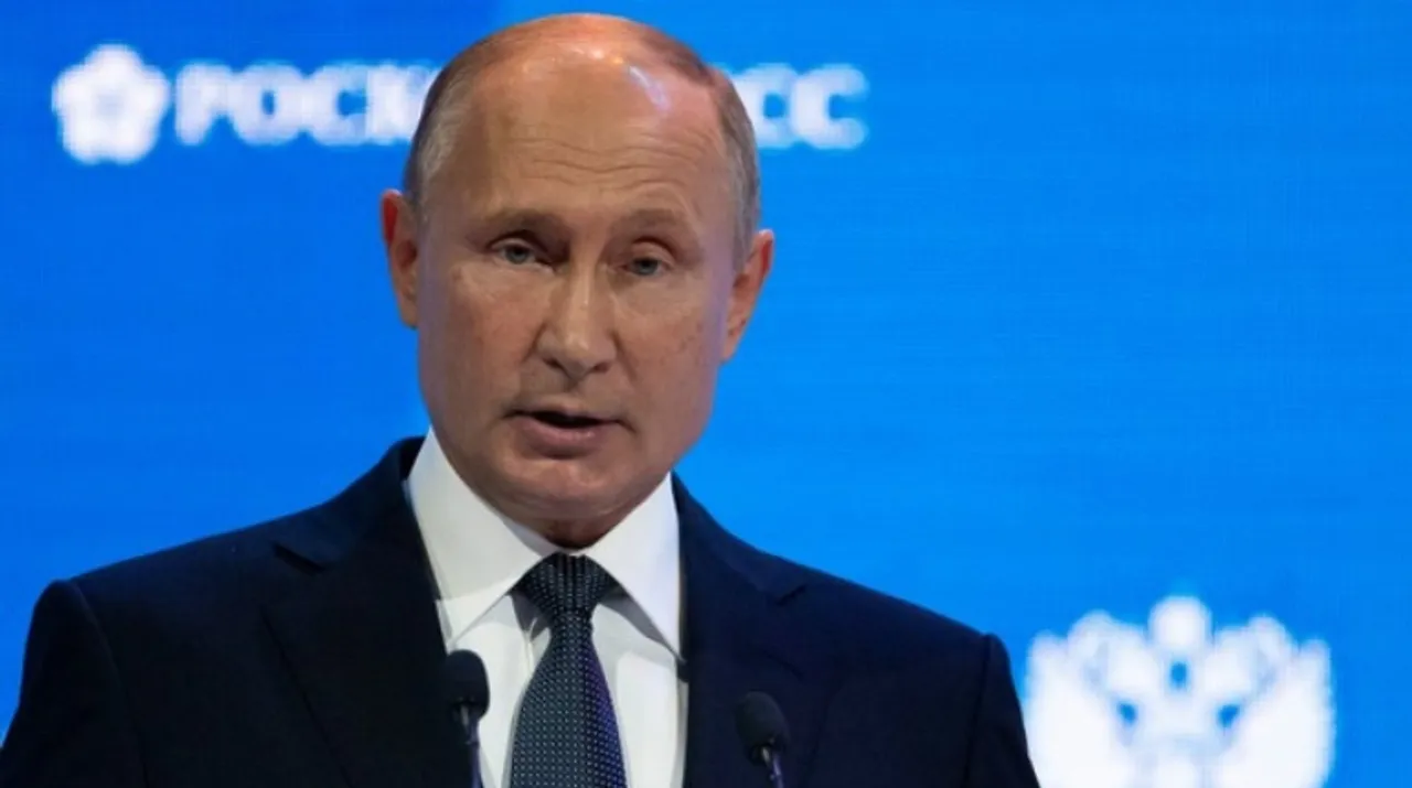  Russian President Vladimir Putin Photograph:(Reuters) 